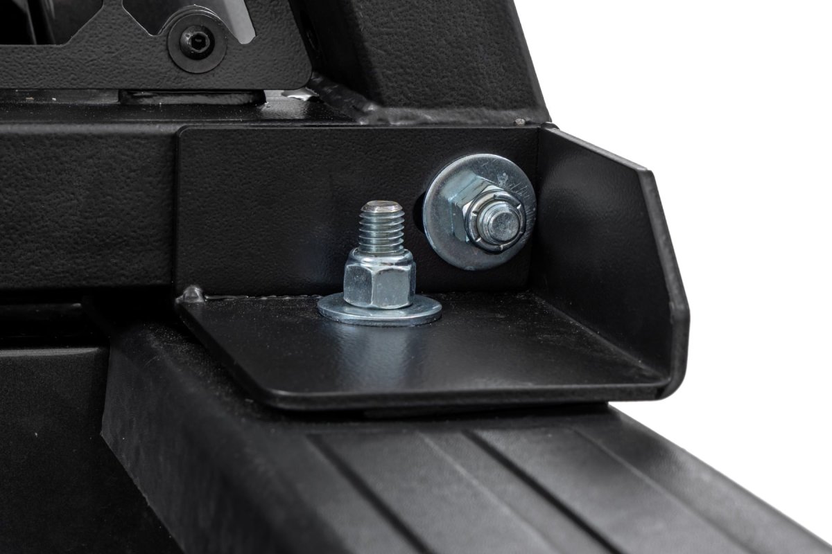 Ram 1500 Headache Rack - Rough Country - Dual Molle Panels - Gloss Black - '19-'26